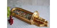 Vintage Giltwood Wall Hand-Painted Sconce 