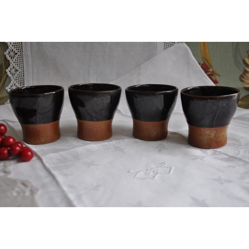 Sial Oval Pottery Medium Size Tumblers