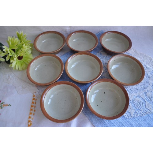 Sial Stoneware Soup/Cereal Off-White Bowls