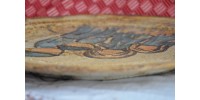 Assiette murale en poterie d’art par Hubert du Roscoat