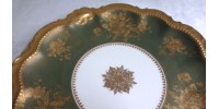 Assiette porcelaine de Limoges exceptionnelle