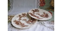 The Old Mill Salad Plates by Johnson Bros