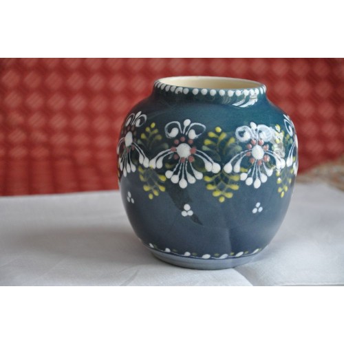 Vase Gmundner Keramik peint à la main