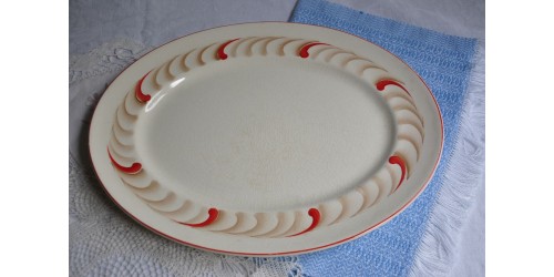 Myott England Art Deco Serving Platter