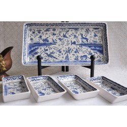 Berardos Portugal Hand Painted Serving Trays