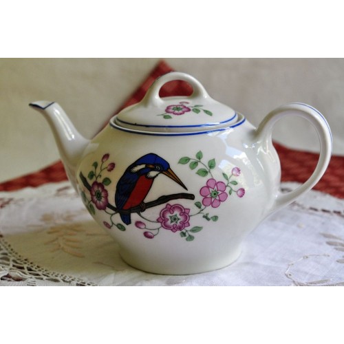Old SZ & Co Bavaria Porcelain Tea Pot