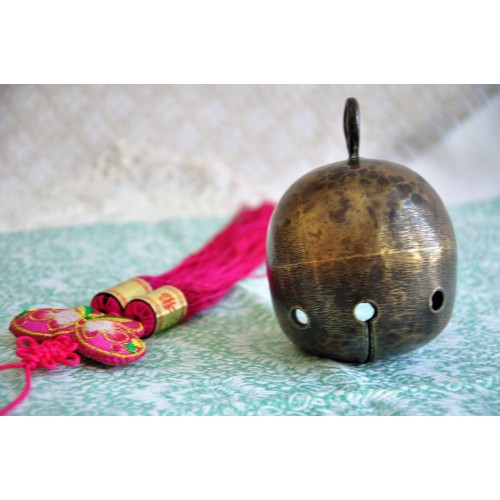 Antique Spherical Oriental Crotal Bell