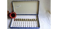 Set of 12 Vintage Boxed Small Coffee Spoons