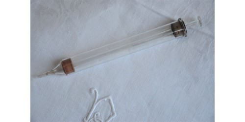 Antique seringue médicale en verre