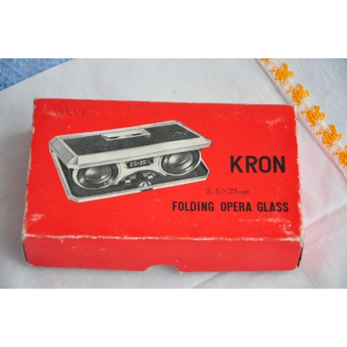 Vintage Kron Folding Collectible Opera Glass