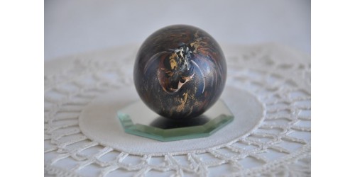 Signed Hand Painted Ceramic Collectible Egg