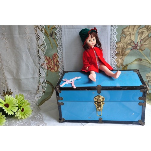 Doll Trunk with Allied Eastern Doll