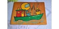Vintage Handcrafted in Quebec Child Puzzle