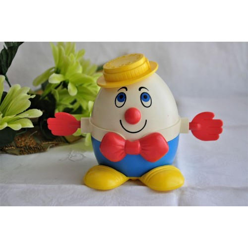 Vintage Fisher Price Humpty Dumpty Pull Toy