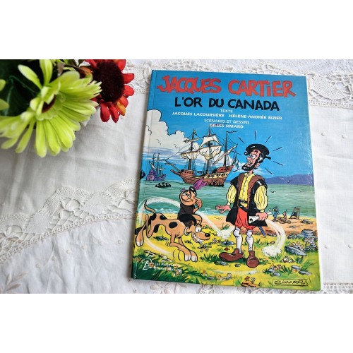 Comic Book Jacques Cartier L'or du Canada