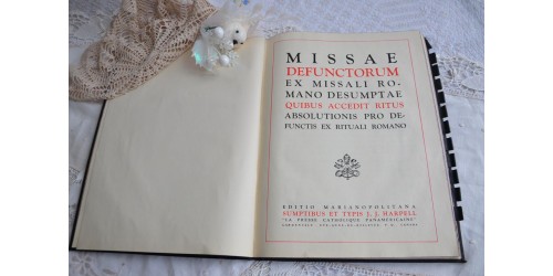 Missae Defunctorum Ex Missali Romano Desumptae