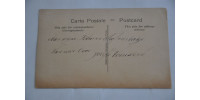 Carte postale militaire soie brodée Première Guerre - 2