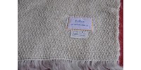 Mohair and Wool Hand Woven Throw or Shawl