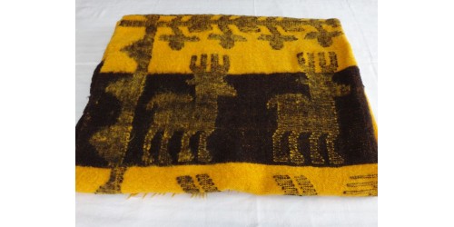Hand Spun and Woven Wool Blanket