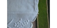Enveloppe brodée pour serviette de table