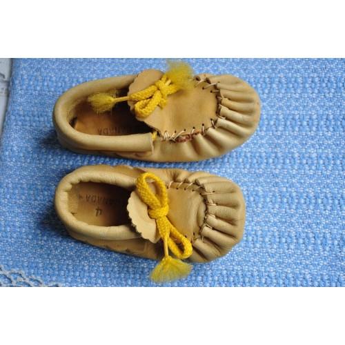 Premium Leather Native Baby Moccasins