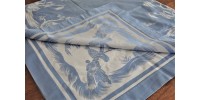Vintage Reversible Double Damask Tablecloth