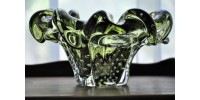 Grand vase en verre d'art de Murano