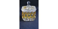 English Pressed Glass Sugar, Jam or Jelly Dish