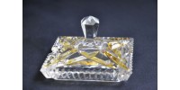 English Pressed Glass Sugar, Jam or Jelly Dish